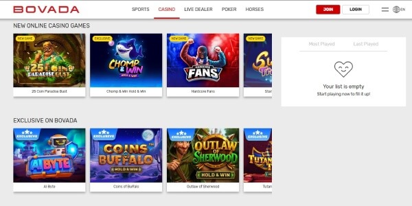 Bovada Casino