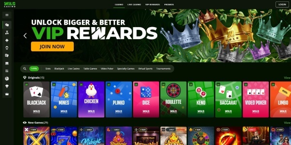 Wild Casino Site